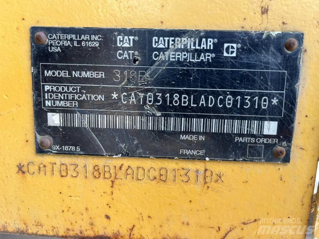 CAT 318 B L Escavadoras de rastos