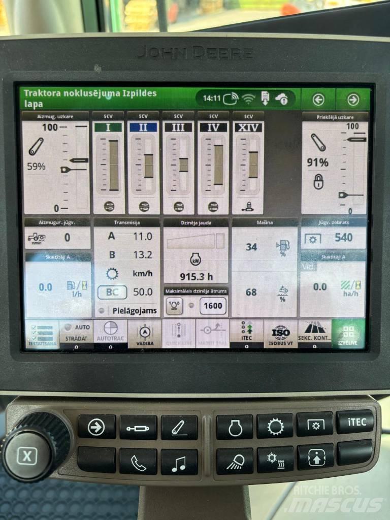 John Deere 6155 R Tratores Agrícolas usados