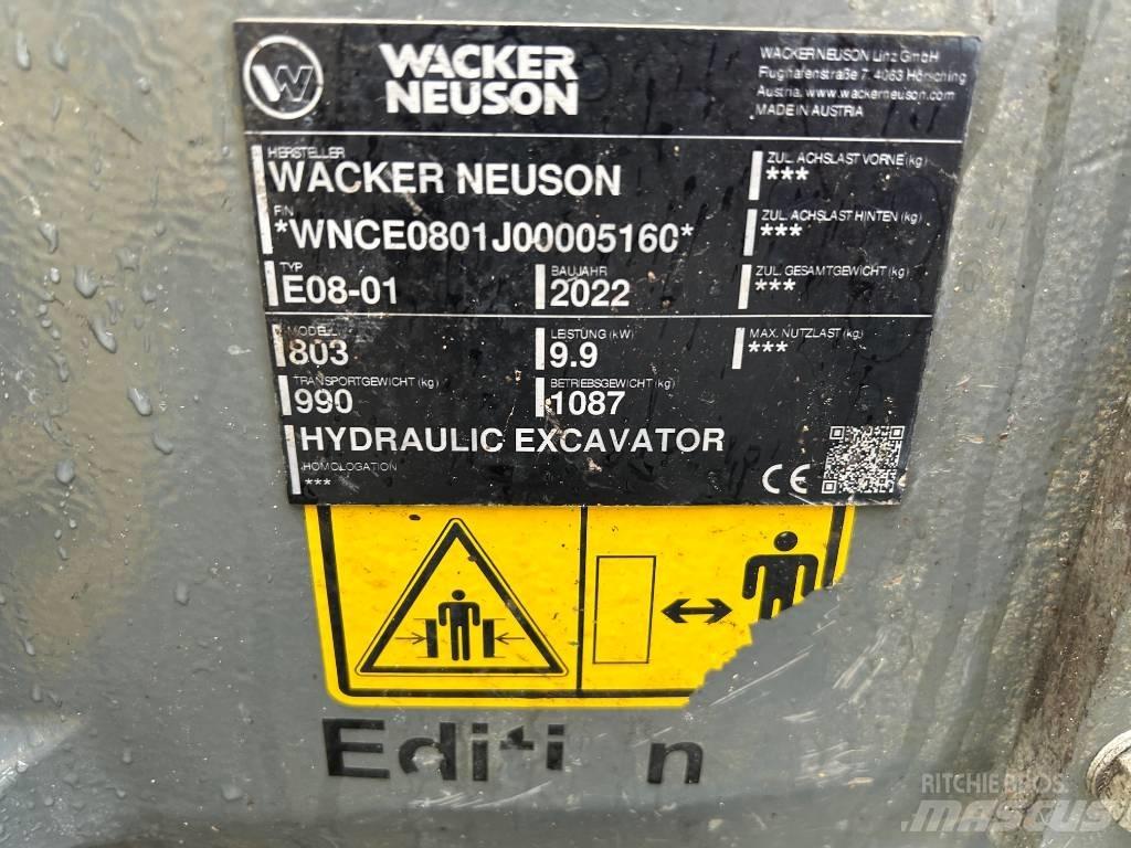 Wacker Neuson 803 Escavadoras de rastos