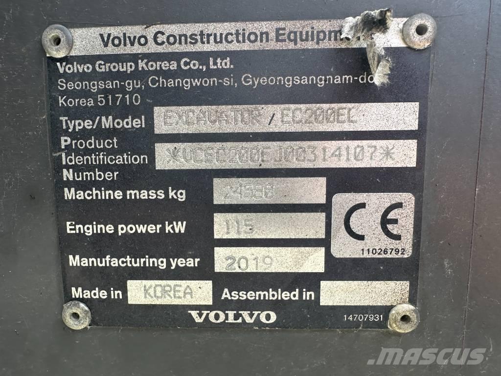 Volvo EC 200 EL Escavadoras de rastos