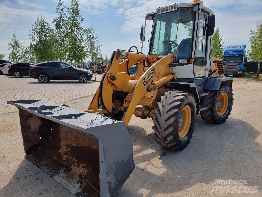 Liebherr L 508 Pás carregadoras de rodas