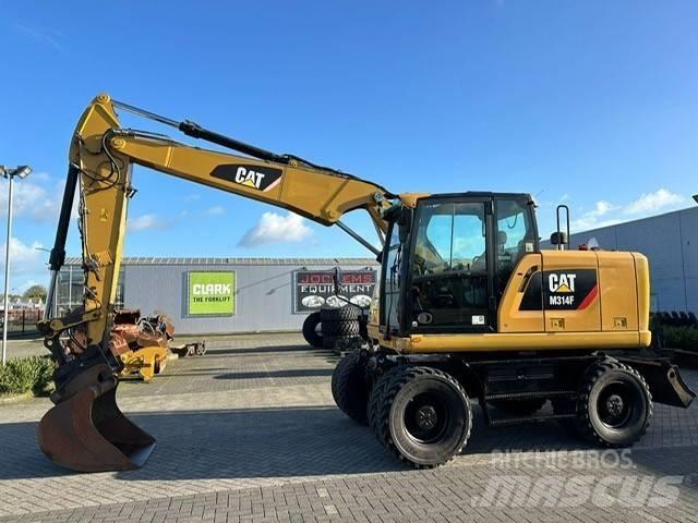 CAT M 314 F Escavadoras de rodas