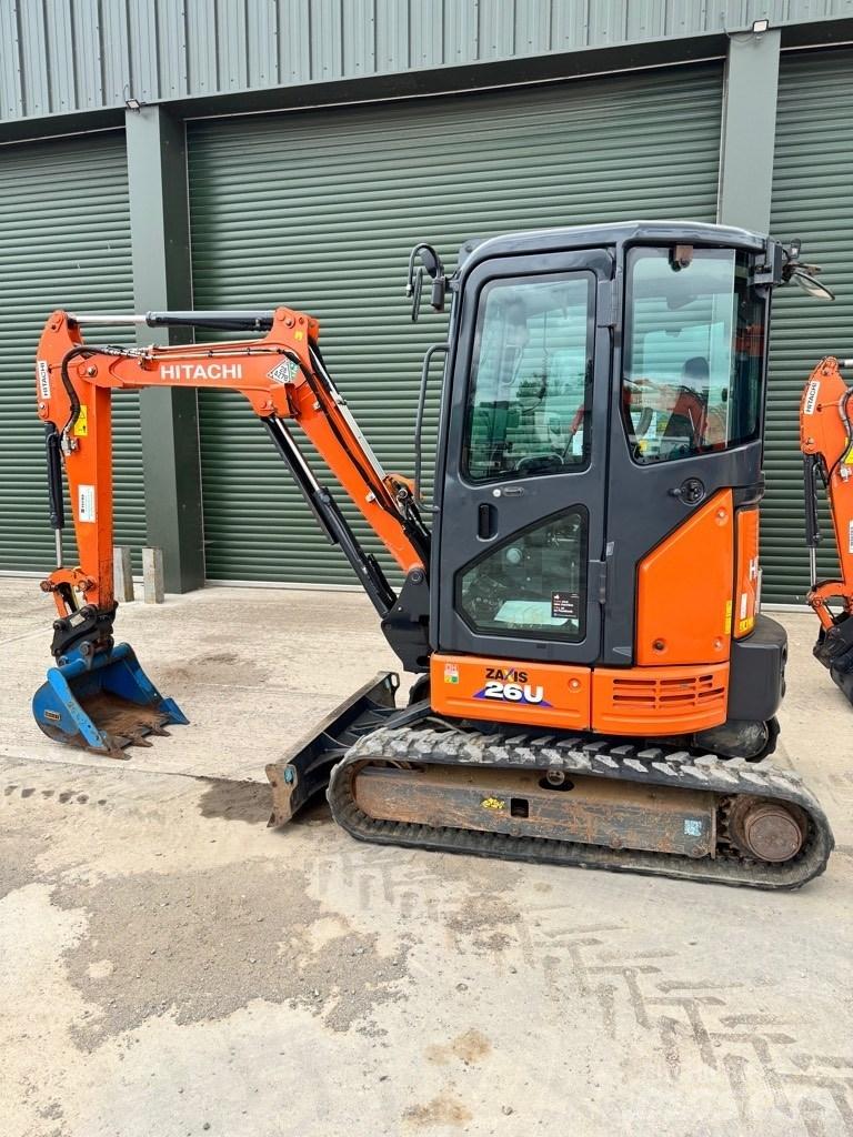 Hitachi ZX 26 U-6 CR Mini Escavadoras <7t
