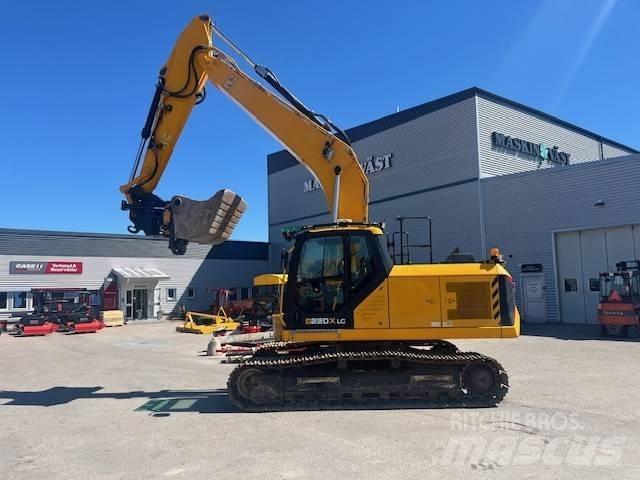 JCB Bandgrävare 220X Escavadoras de rastos