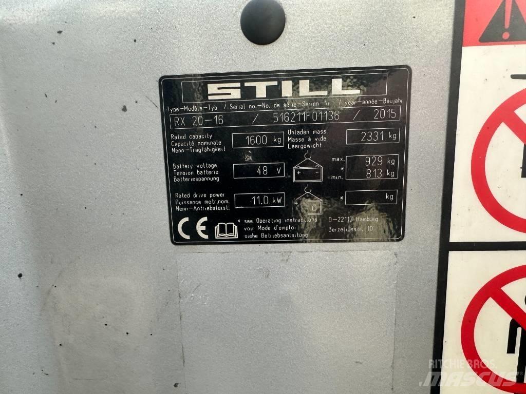 Still RX20-15 Empilhadores eléctricos