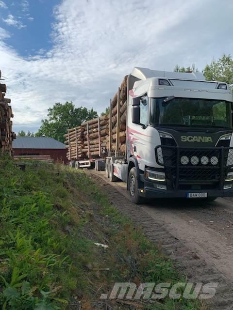 Scania R580B6X4NB Camiões de transporte de troncos