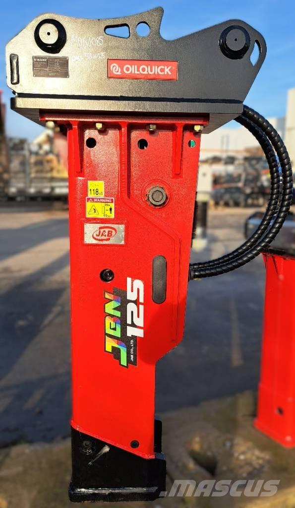  JAB JBN125 Martelos Hidráulicos