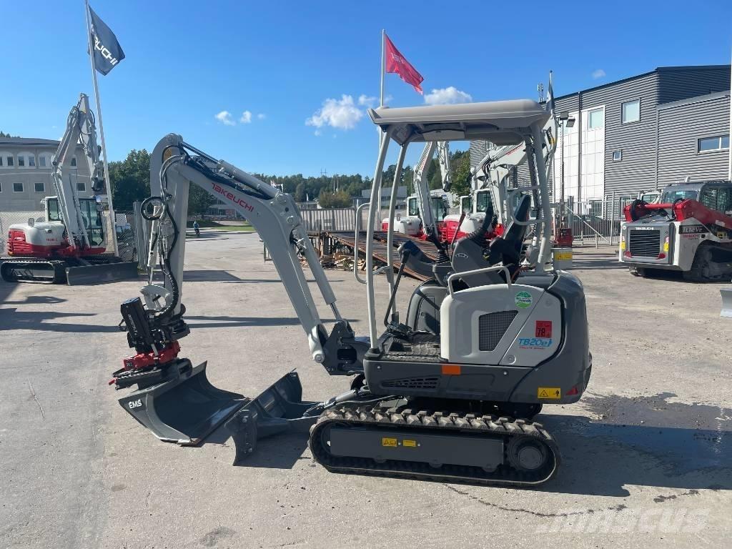 Takeuchi TB 20 E Mini Escavadoras <7t