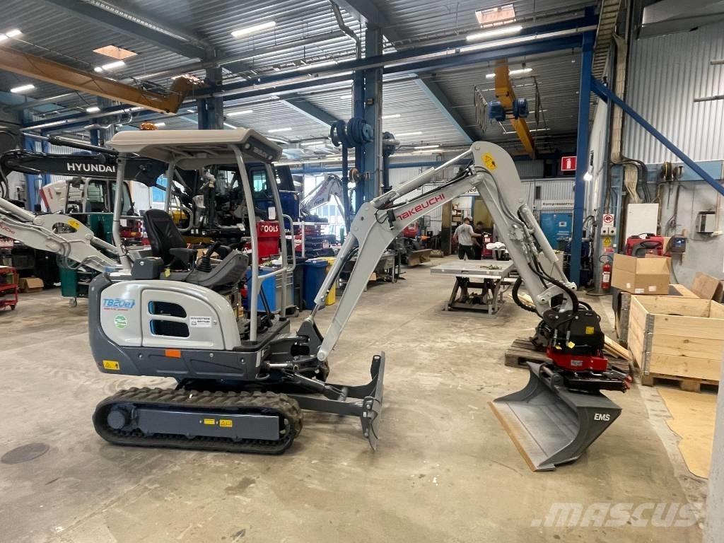 Takeuchi TB 20 E Mini Escavadoras <7t