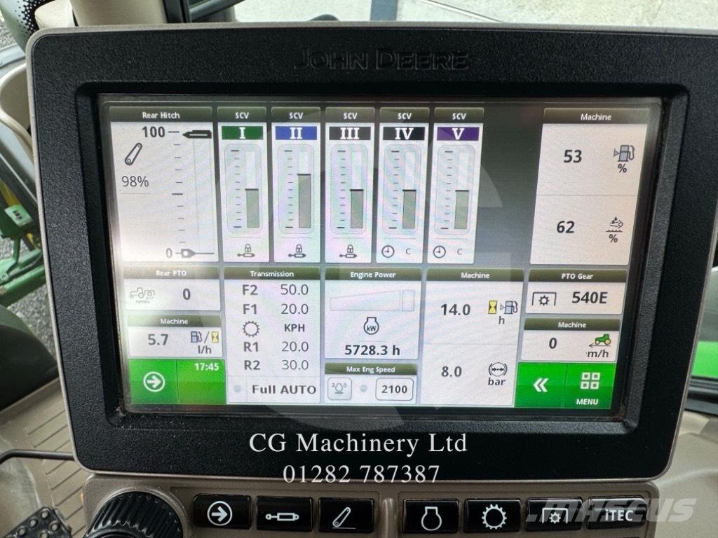 John Deere 6195 R Tratores Agrícolas usados