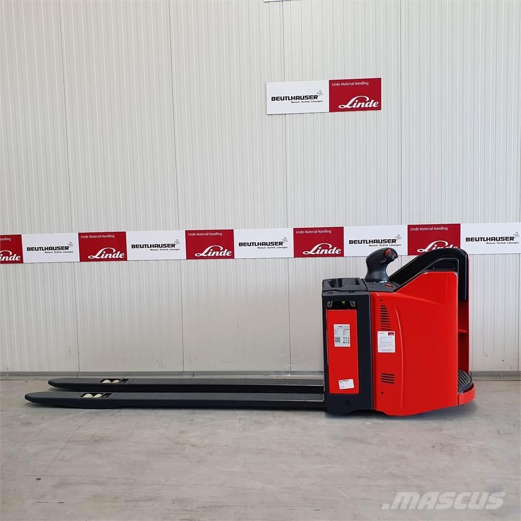 Linde T20SP lang Empilhador para operador externo