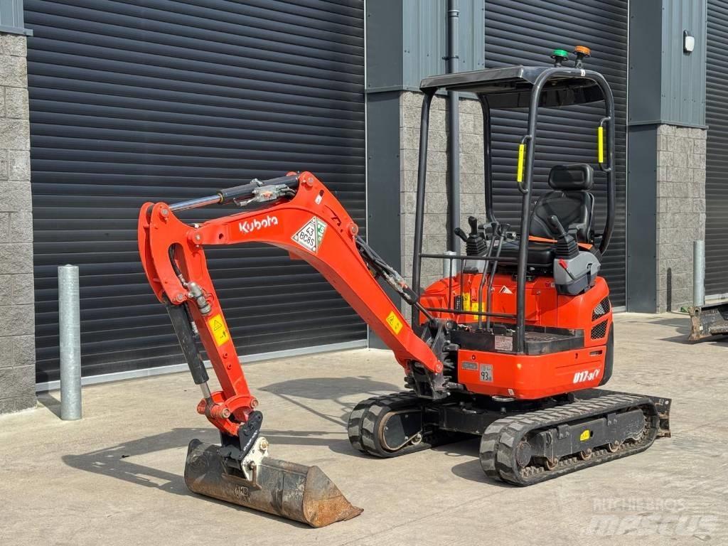 Kubota U 17-3a Mini Escavadoras <7t