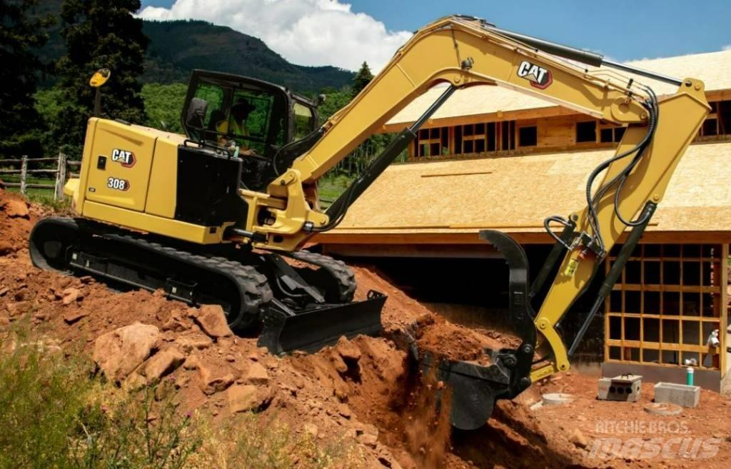 CAT 308 E CR UTHYRES Escavadoras Midi 7t - 12t