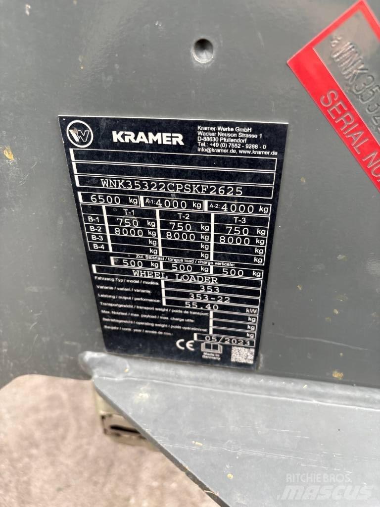 Kramer 5085 Pás carregadoras de rodas