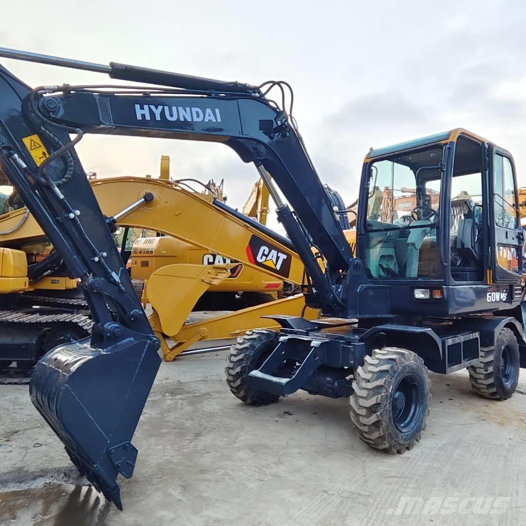 Hyundai R60W Escavadoras de rodas