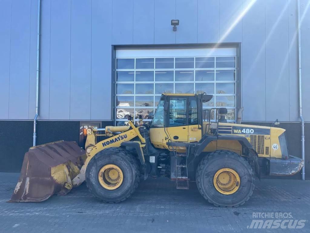 Komatsu WA480-6 Pás carregadoras de rodas