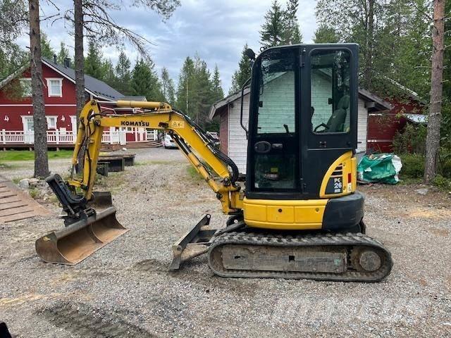 Komatsu PC26MR-3 Mini Escavadoras <7t
