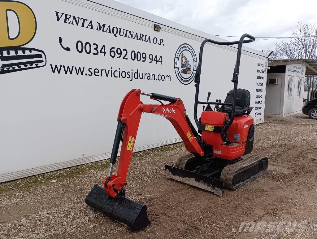 Kubota U 10 Mini Escavadoras <7t