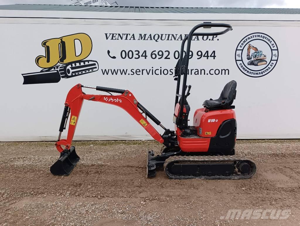 Kubota U 10 Mini Escavadoras <7t