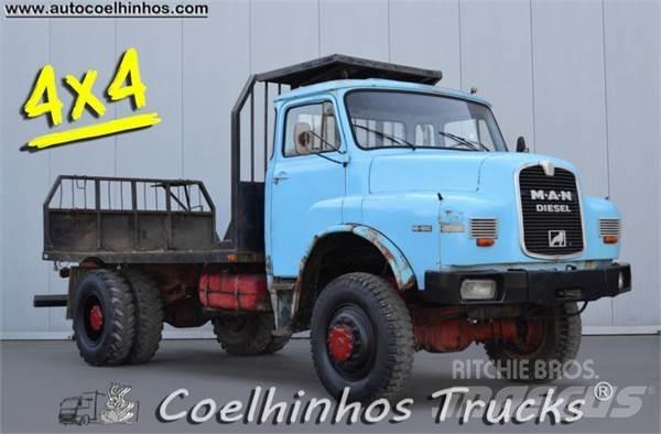 MAN 16.192 HAK Camiões estrado/caixa aberta