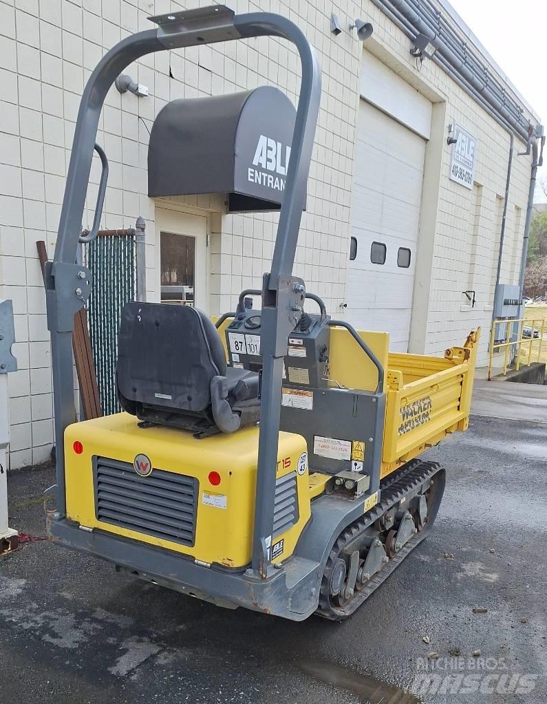 Wacker Neuson DT 15 Dumpers de lagartas