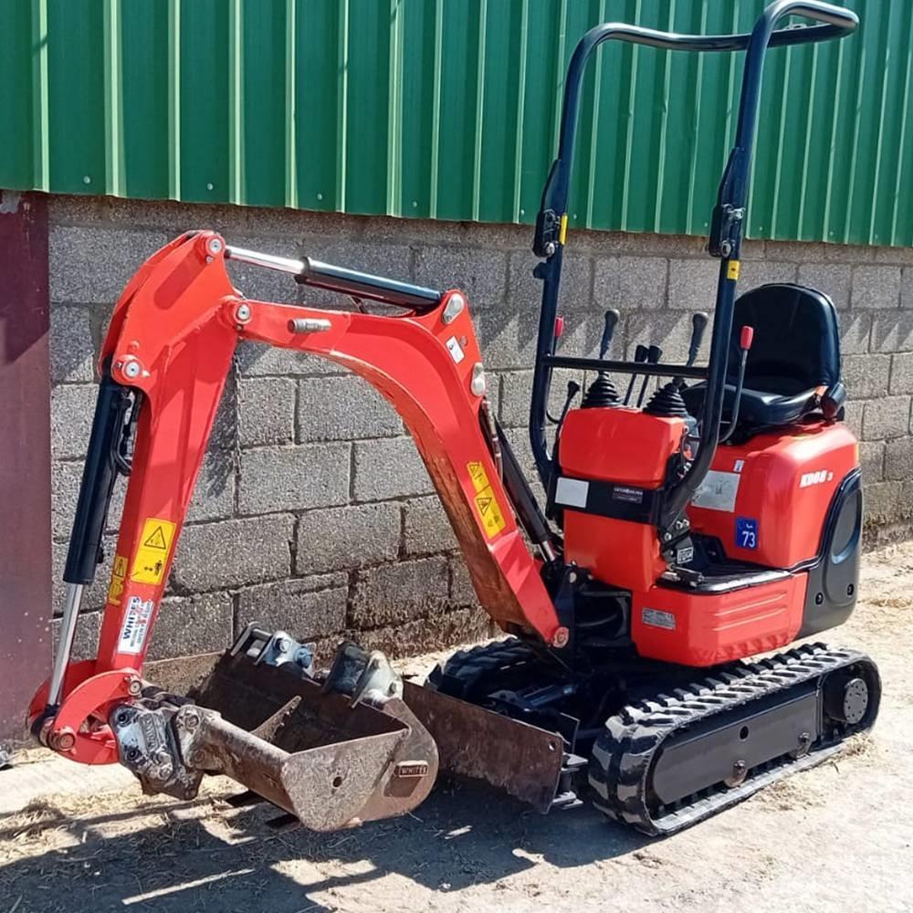 Kubota K 008-3 Mini Escavadoras <7t
