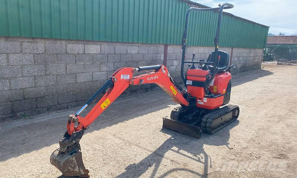 Kubota K 008-3 Mini Escavadoras <7t