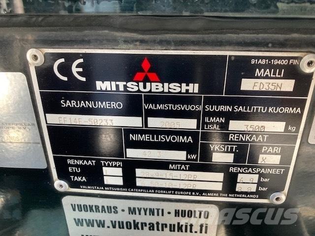Mitsubishi FD35N Empilhadores Diesel