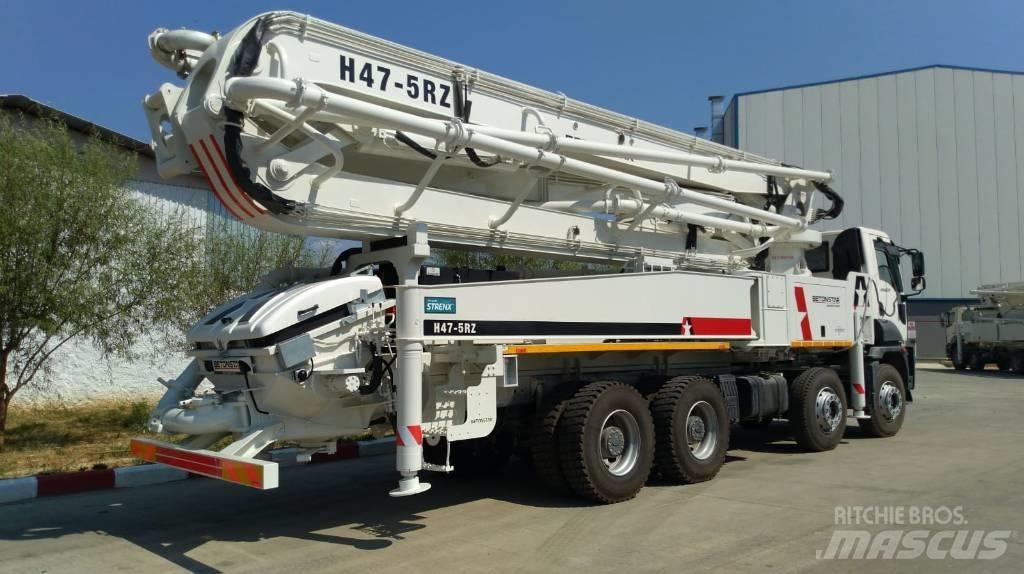 Betonstar 47M-5RZ Camiões bomba Betão