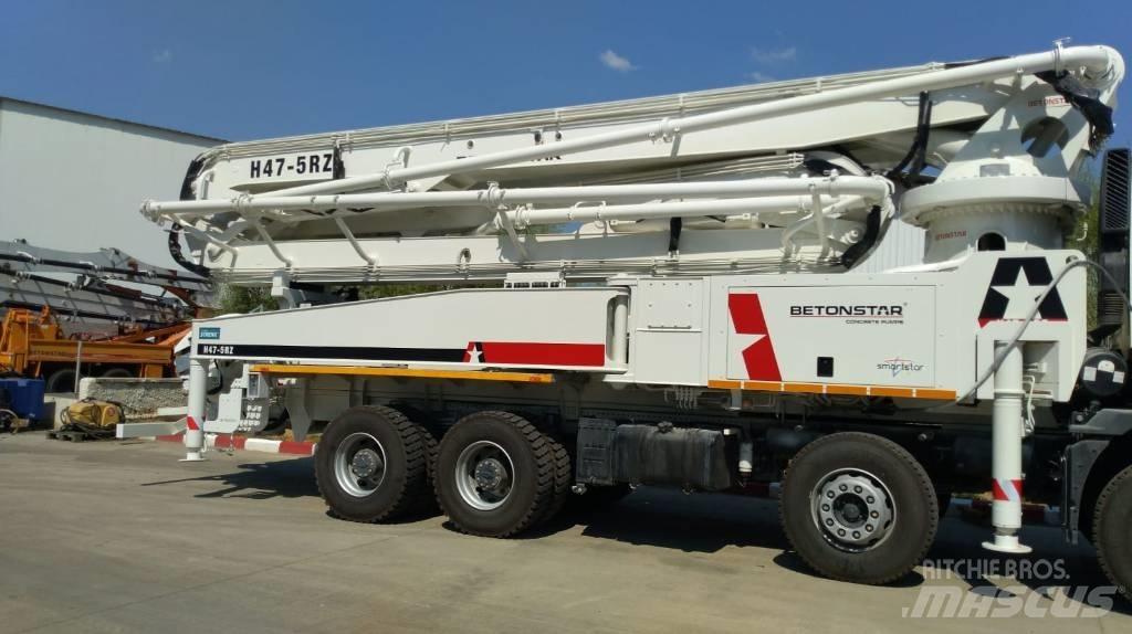 Betonstar 47M-5RZ Camiões bomba Betão