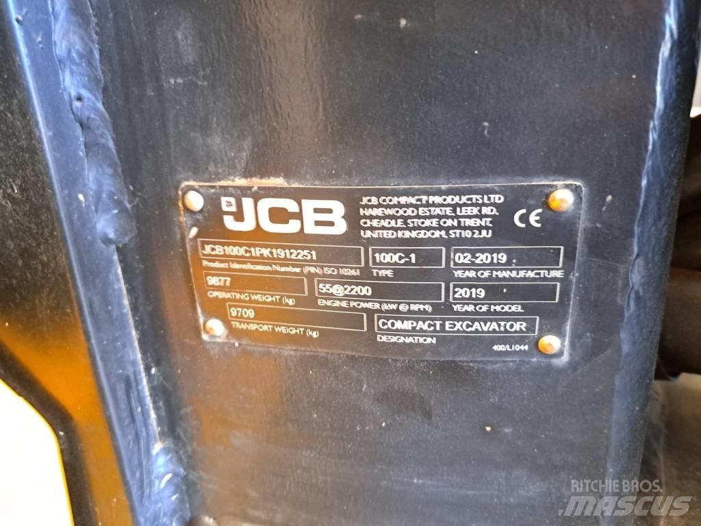 JCB 100 C-1 Escavadoras Midi 7t - 12t