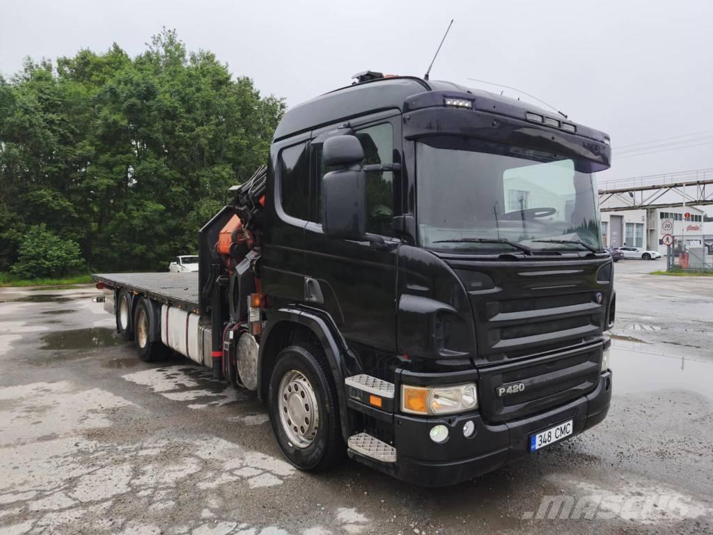 Scania P 420 Camiões grua