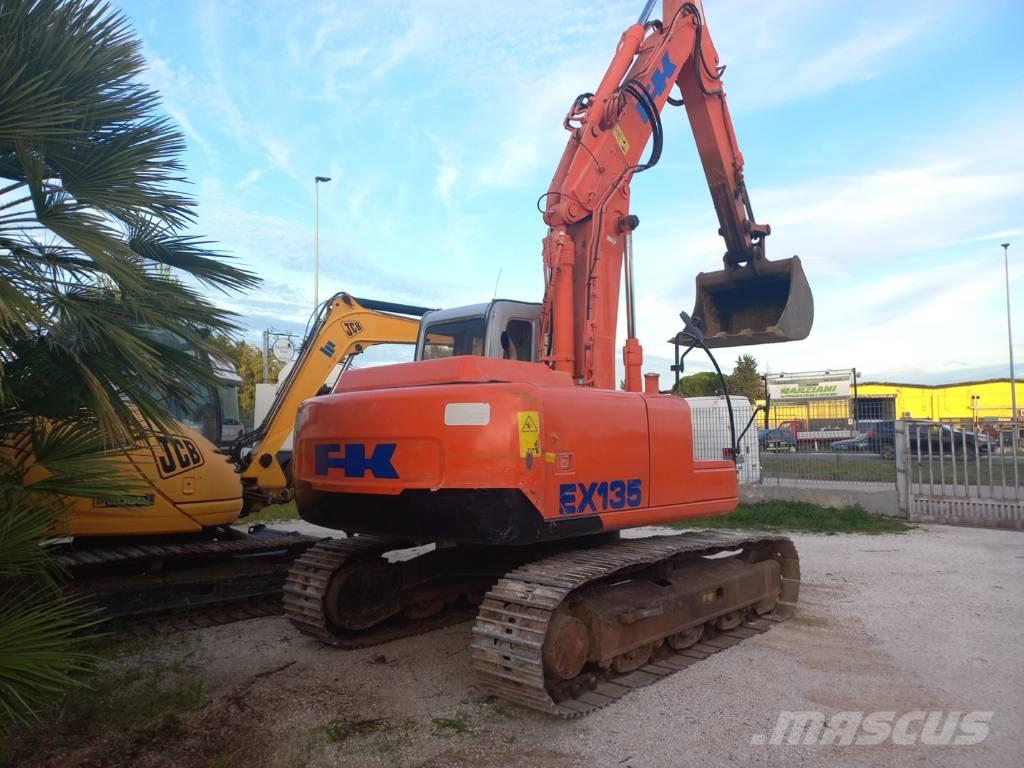 Fiat-Kobelco EX135 Escavadoras de rastos