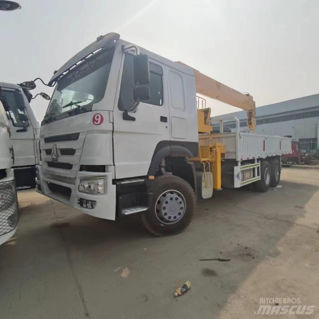 Howo 371 6x4 Camiões grua