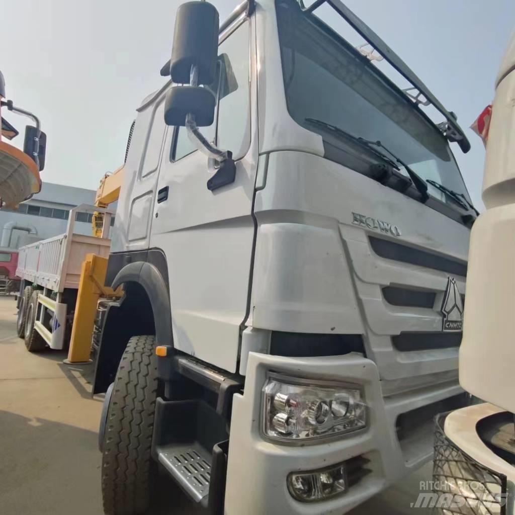Howo 371 6x4 Camiões grua