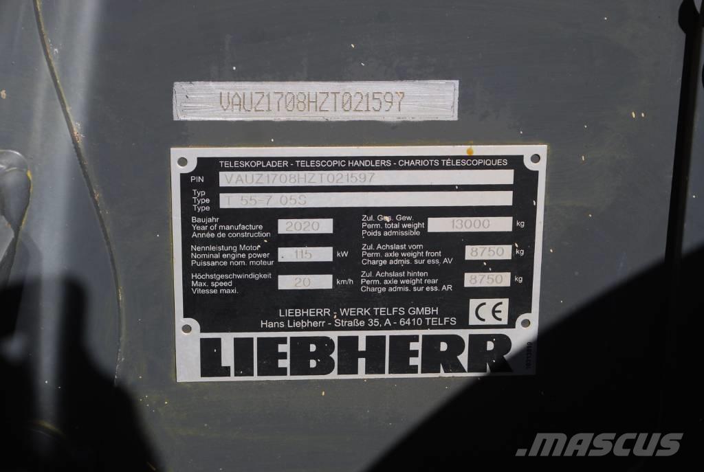Liebherr T 55-7s Manipuladores telescópicos