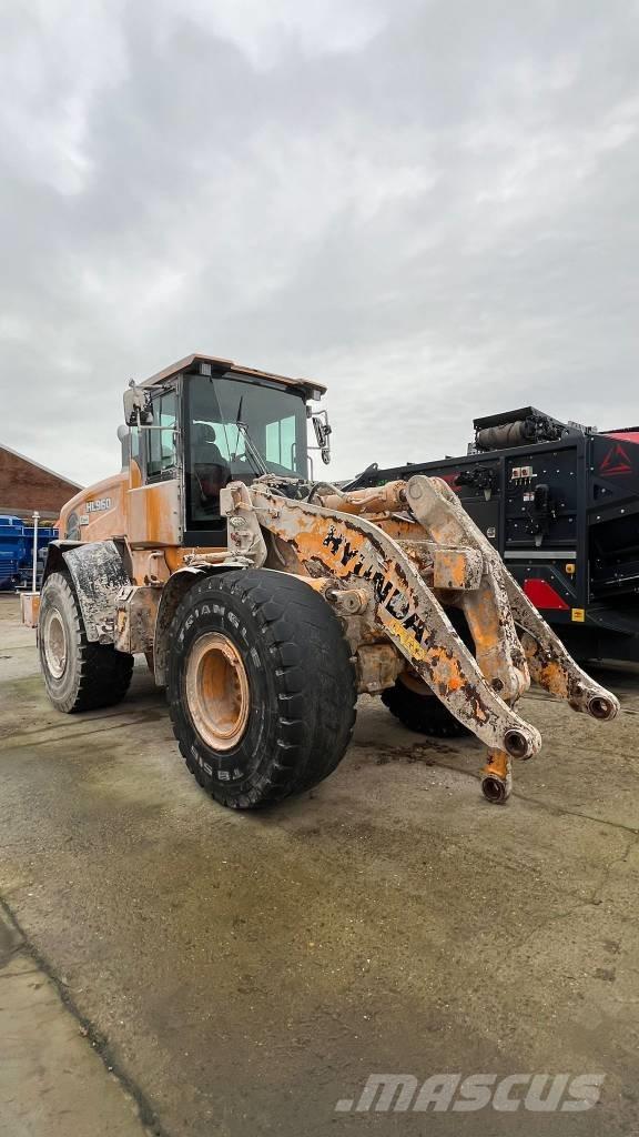Hyundai HL 960 Pás carregadoras de rodas