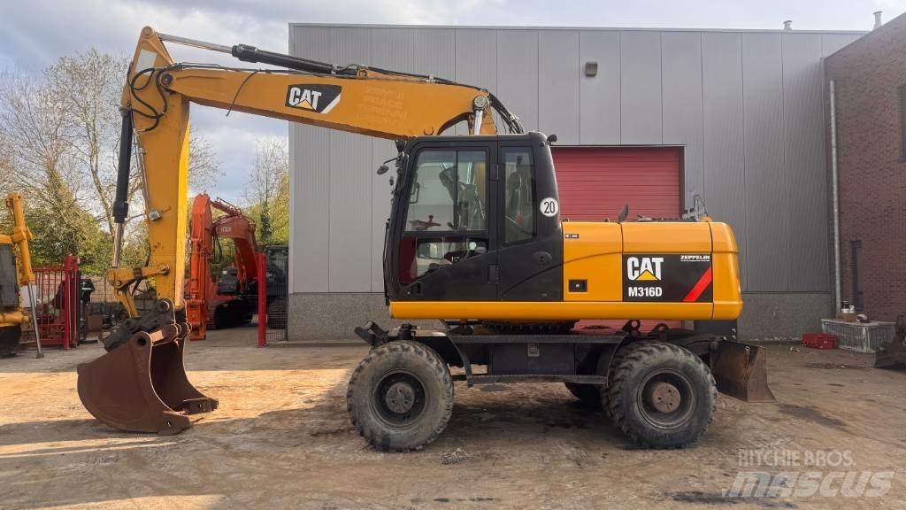 CAT M 316 D Escavadoras de rodas