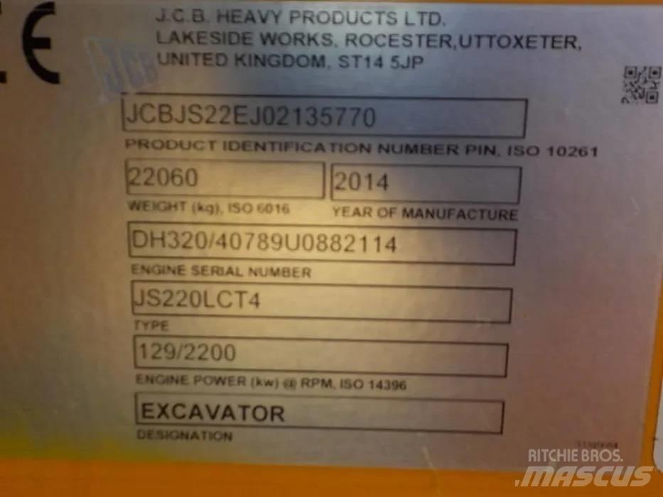 JCB JS220LC Escavadoras de rastos