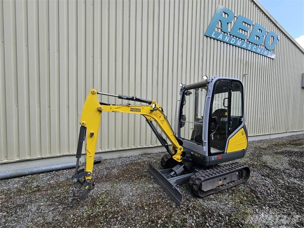 Wacker ET 18 Mini Escavadoras <7t