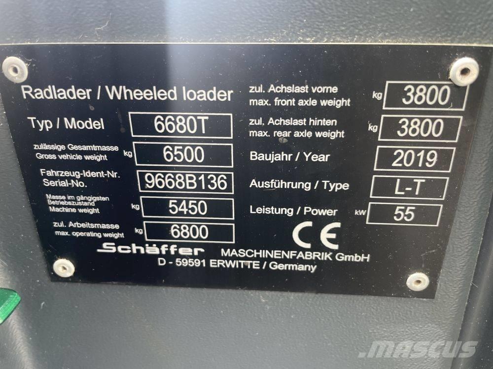 Schäffer 6680T Telescópicas para Agricultura