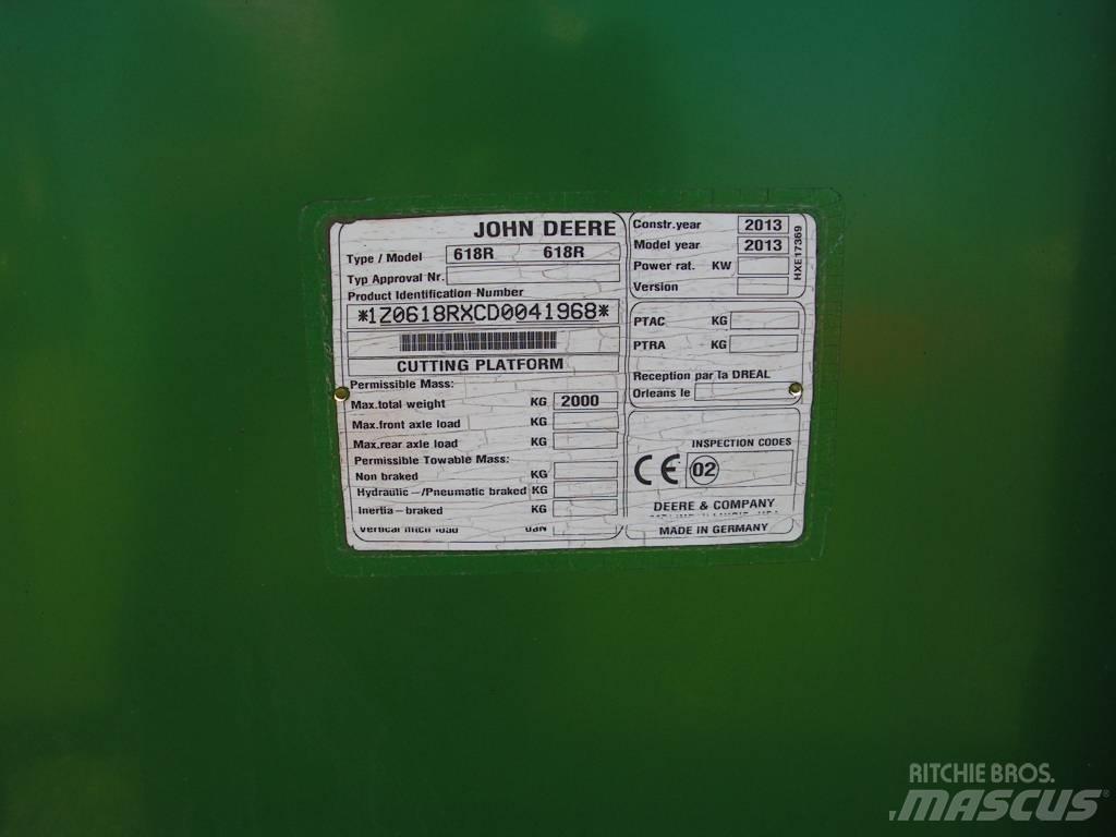 John Deere 618 R Ceifeiras debulhadoras compactas