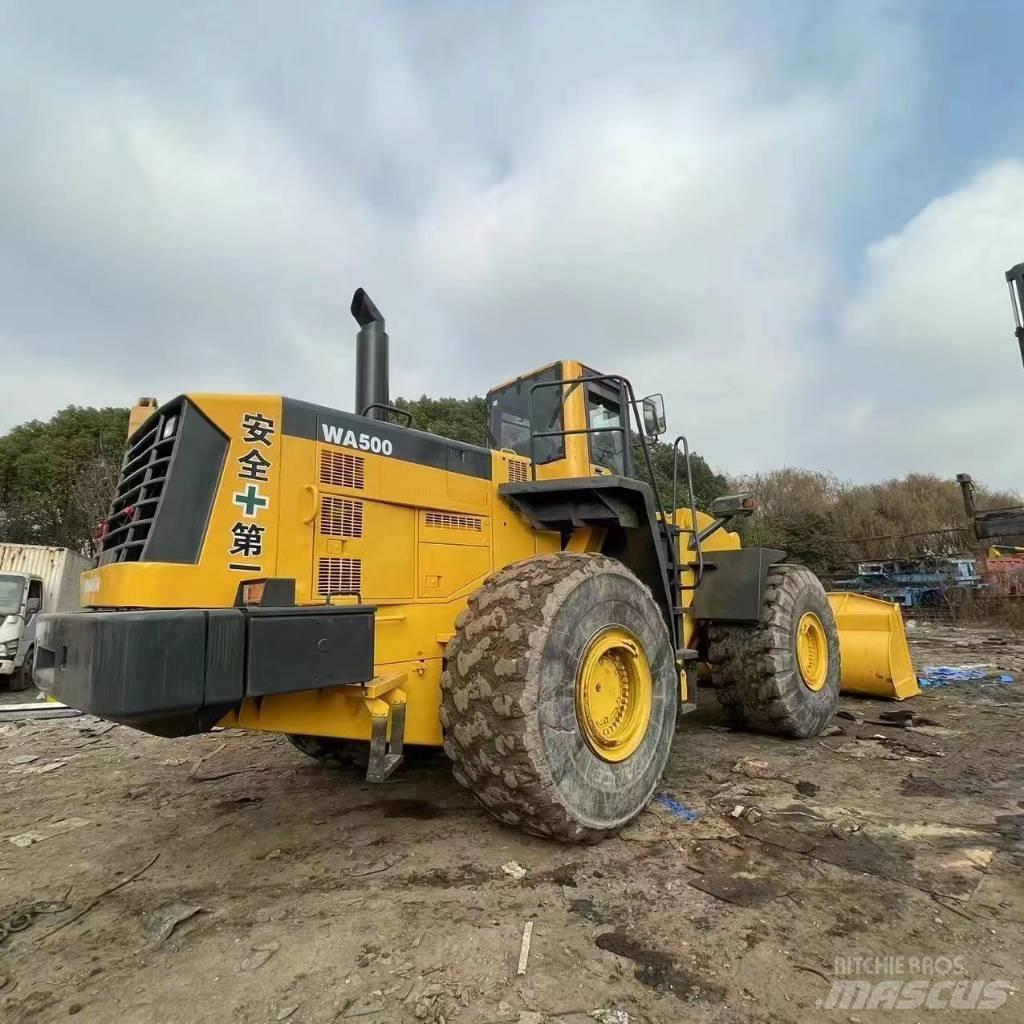 Komatsu WA 500 Pás carregadoras de rodas