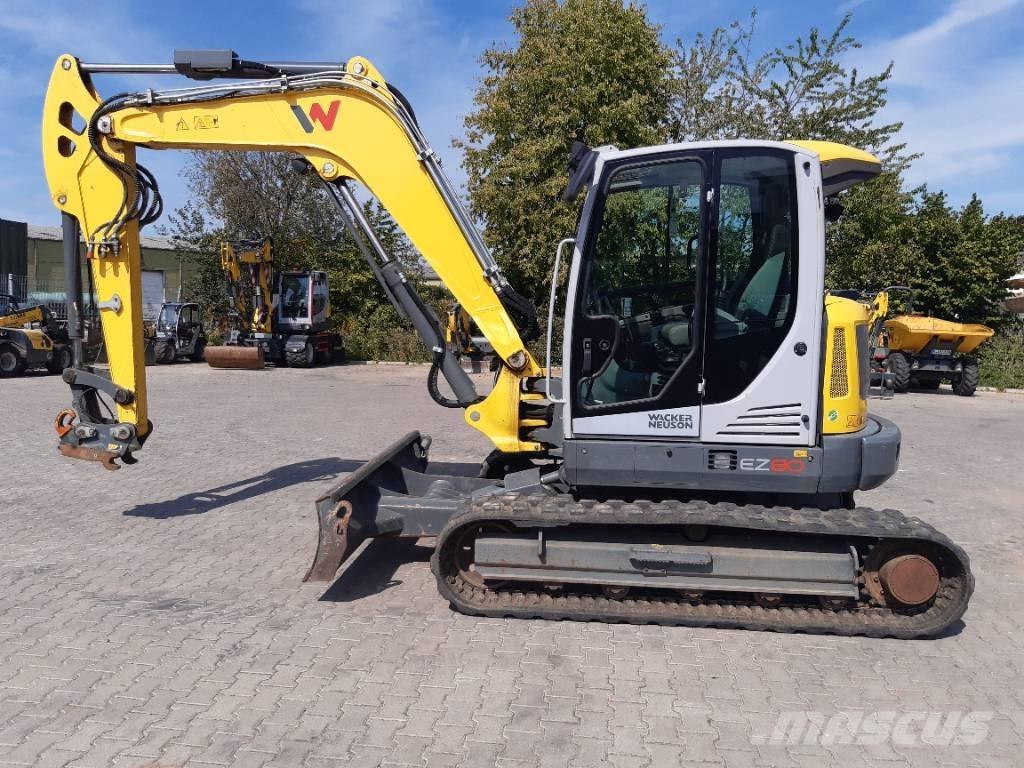 Wacker Neuson EZ80 Escavadoras de rastos