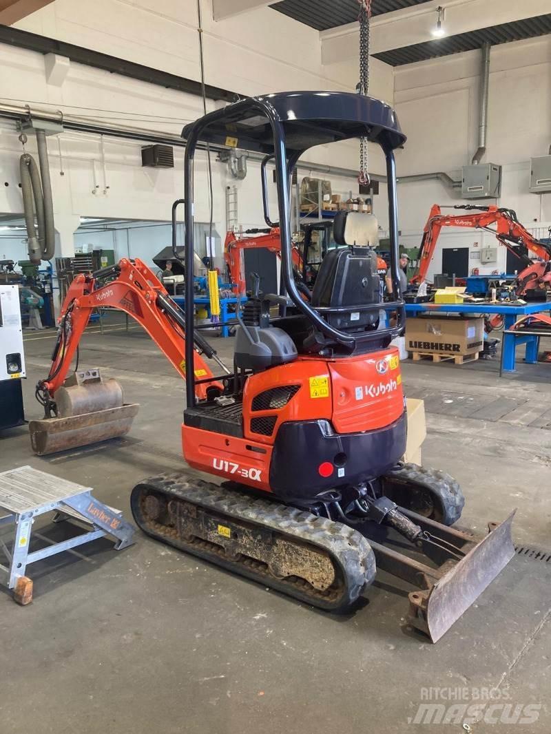 Kubota U17-3 Mini Escavadoras <7t