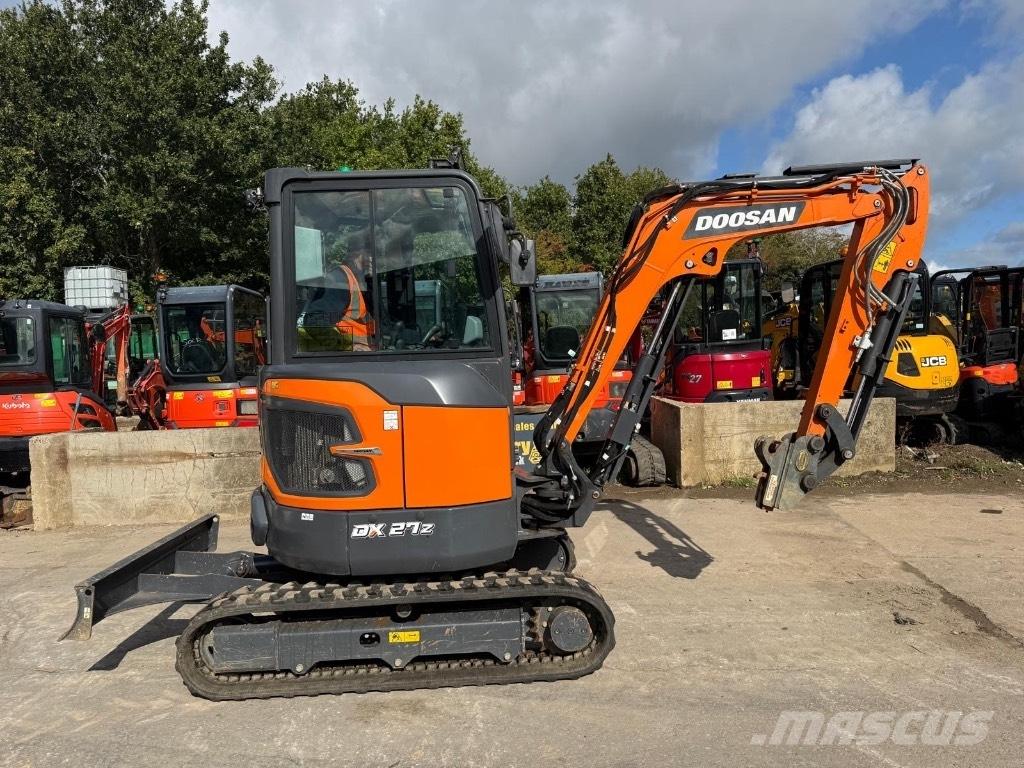 Doosan DX27Z-7 Mini Escavadoras <7t