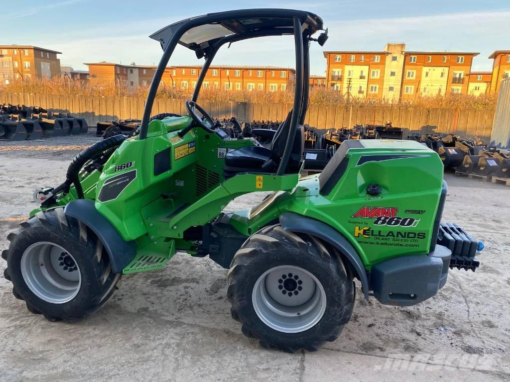 Avant 860 i Pás carregadoras de rodas