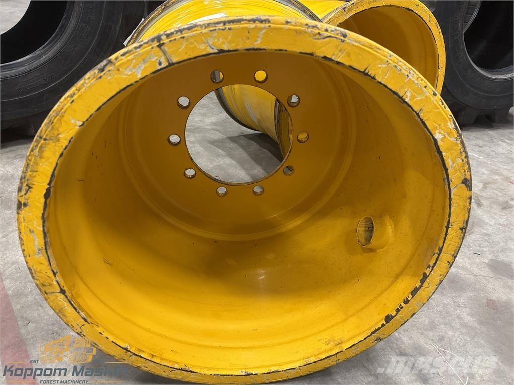 Rottne H8 24x26,5 Pneus, Rodas e Jantes