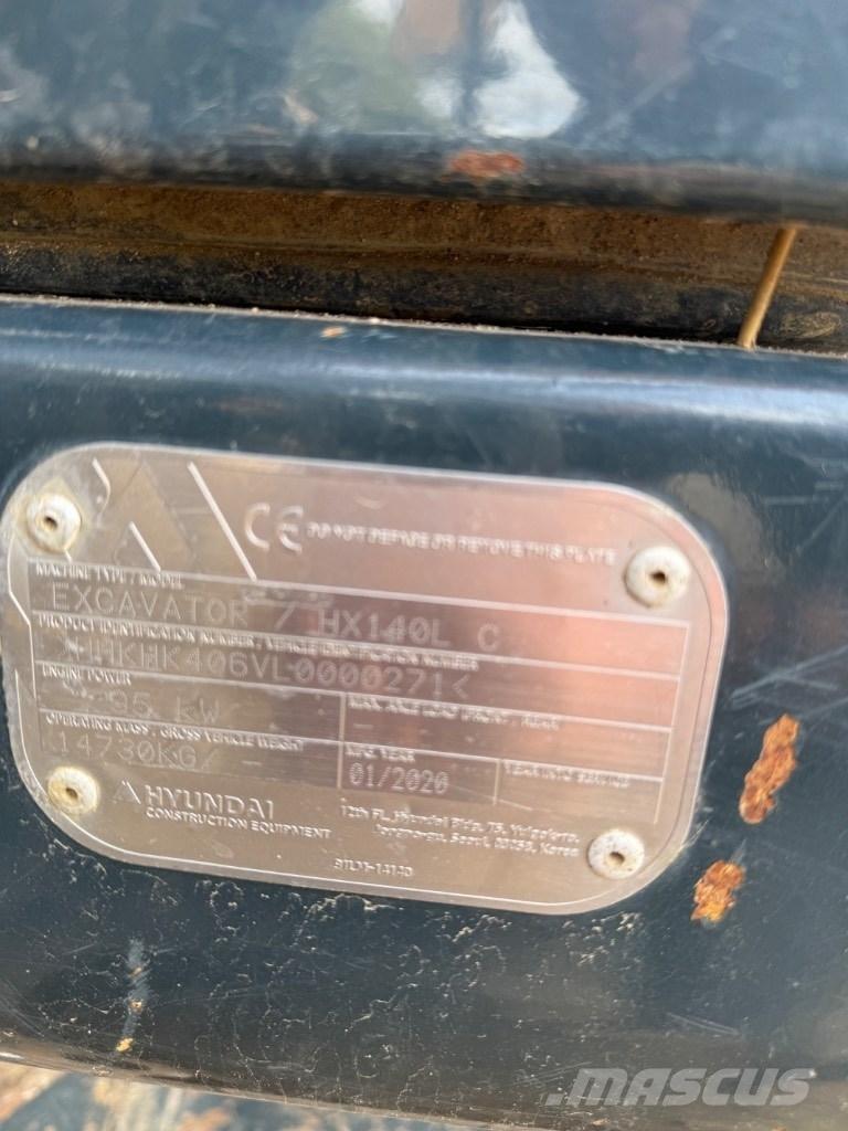 Hyundai HX 140 LC Escavadoras de rastos
