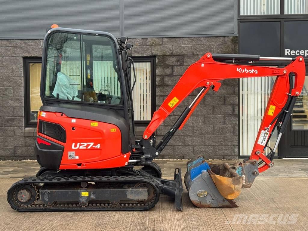 Kubota U 27-4 Mini Escavadoras <7t